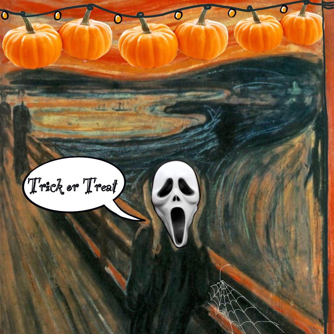 Weekend Art Challenge – The Scream – London Art College