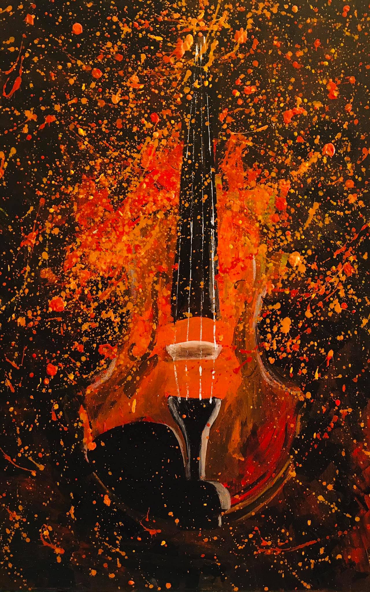 Weekend Art Challenge - Musical Instruments