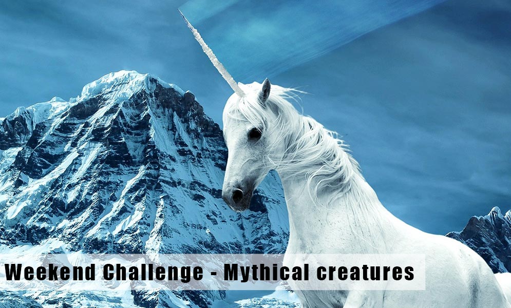 Weekend Art Challenge – Mythical Creatures