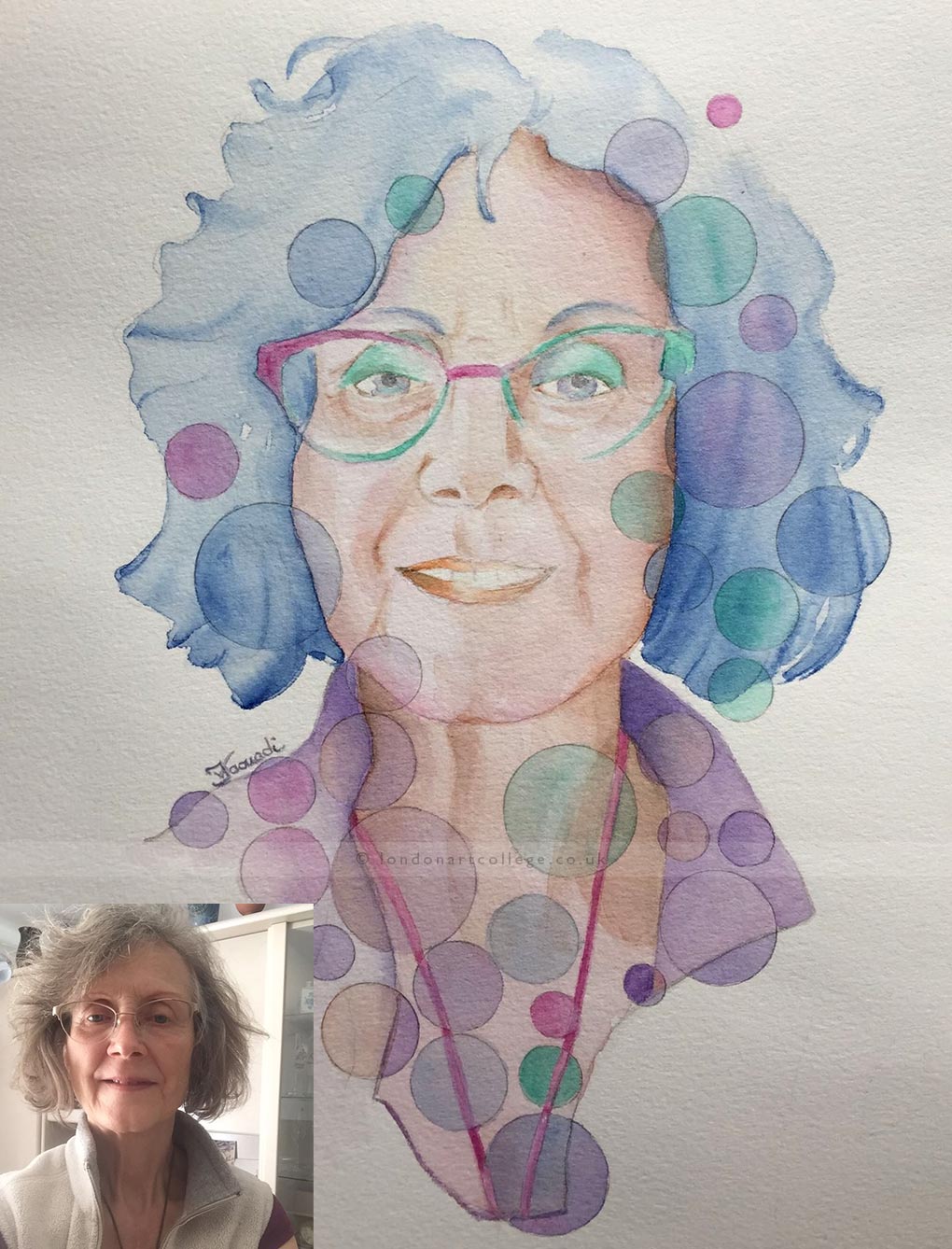 Weekend Art Challenge - Abstract Portraits