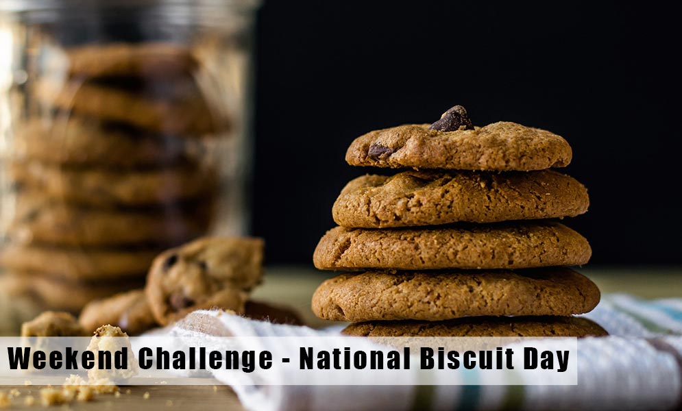Weekend Art Challenge – National Biscuit Day