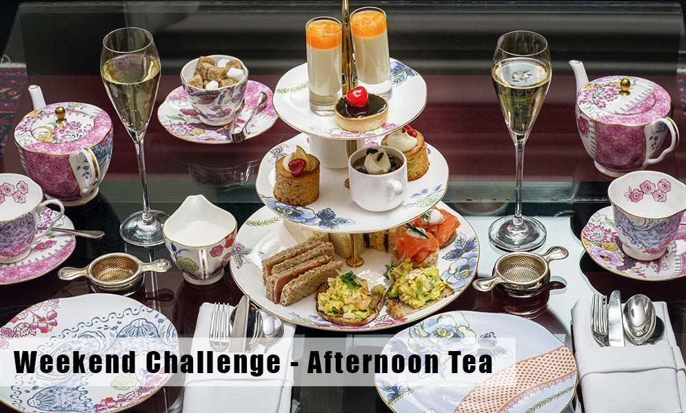 Weekend Art Challenge – Afternoon Tea