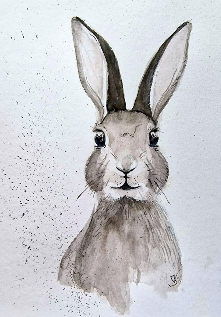 Weekend Art Challenge – Rabbits & Hares – London Art College
