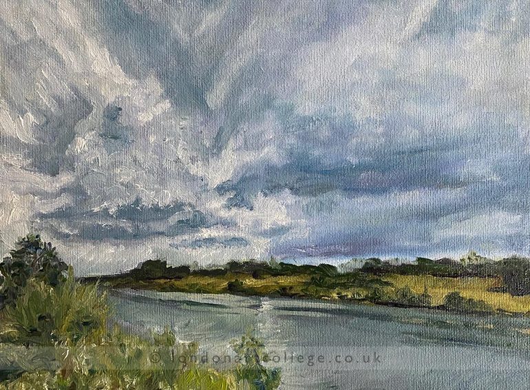 Landscape Painting Diploma: A Distinction for Sabine Muhr